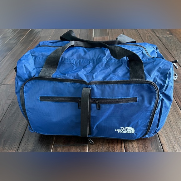 The North Face Bags North Face Packable Duffel Bag Travel Gym Blue